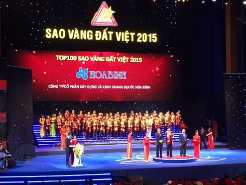 Hòa Bình 6 lần liên tiếp đạt giải Sao Vàng Đất Việt